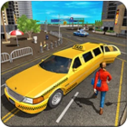 Icône de Limo Taxi Driver Simulator : City Car Driving Game